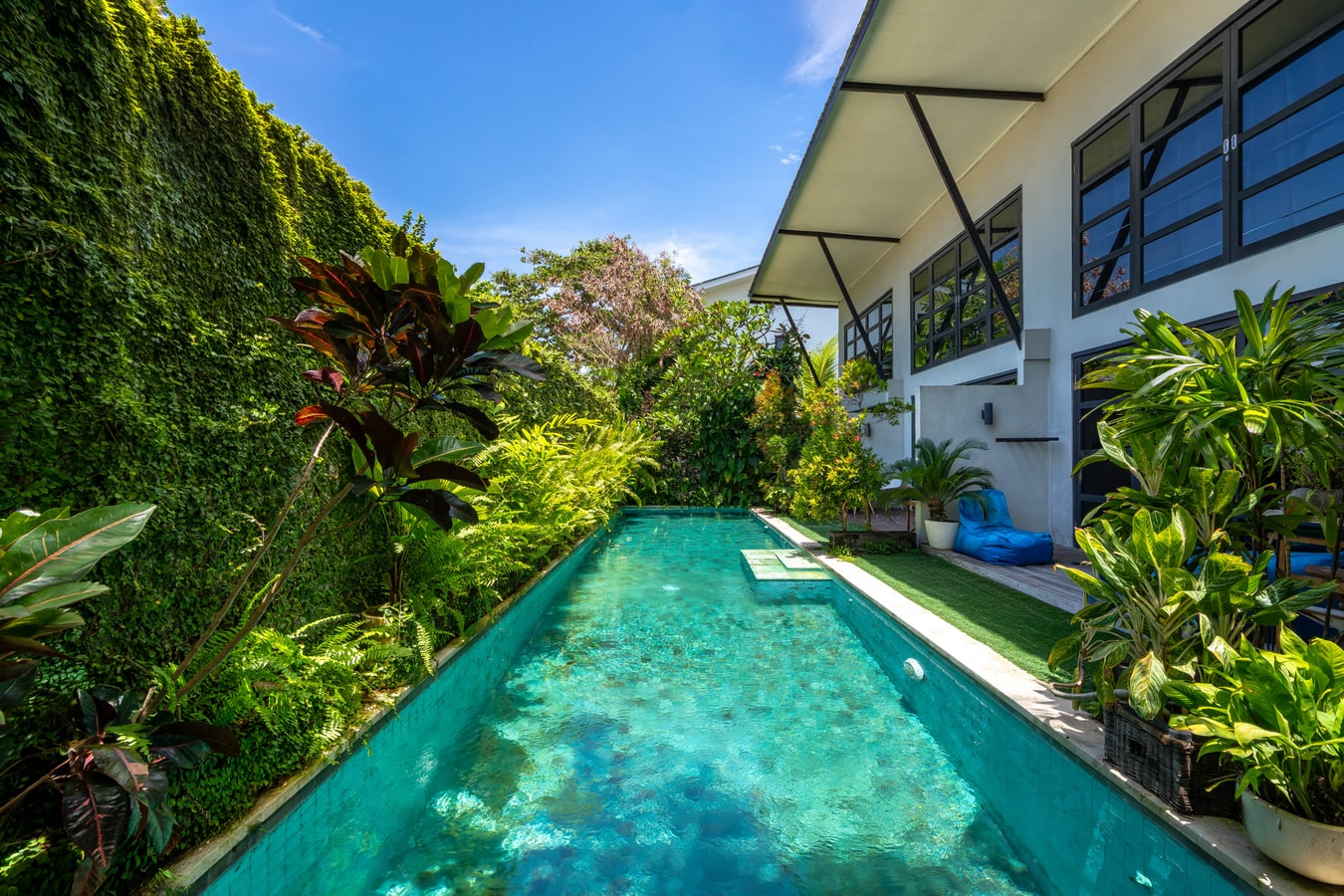 1BR Berawa Industrial Loft | BBQ Courtyard & Pool in Canggu, Bali