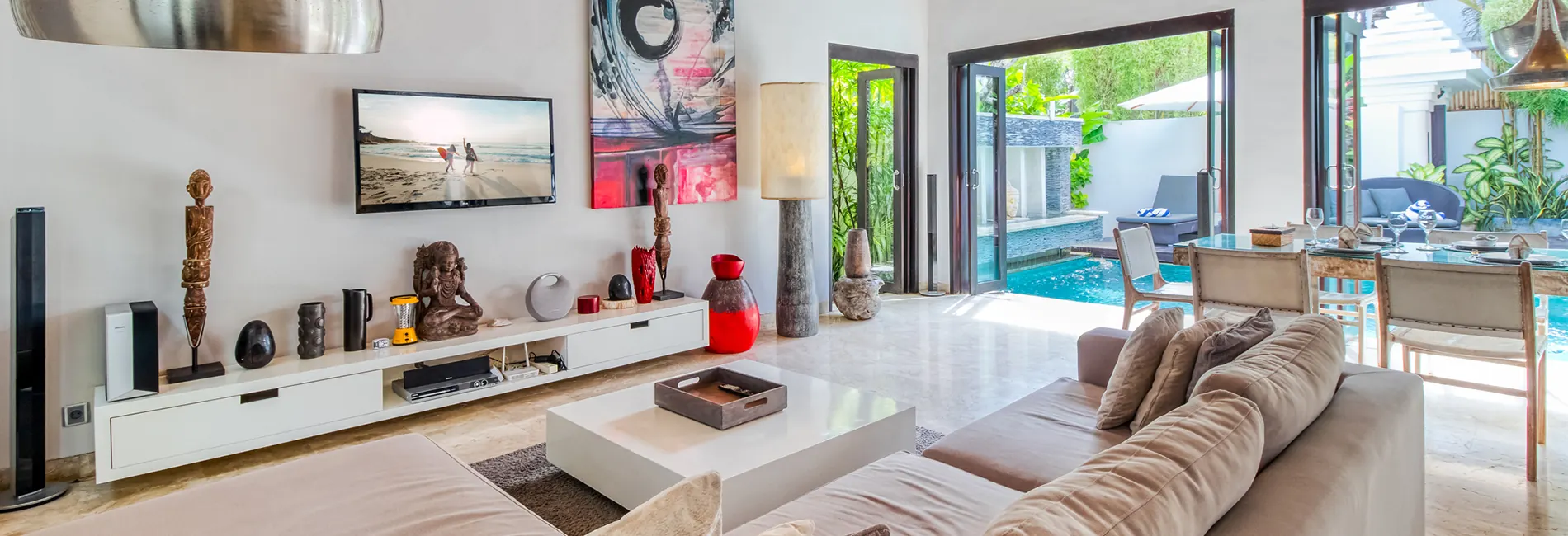 3 BR Courtyard Pool Villa Seminyak — 3BR Villa Rental in Seminyak — image 6