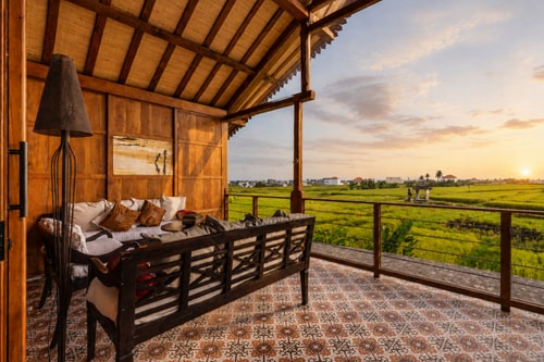3BR Canggu Villa | Canopy Beds, Paddy Views, Pool in Pererenan, Bali — image 1