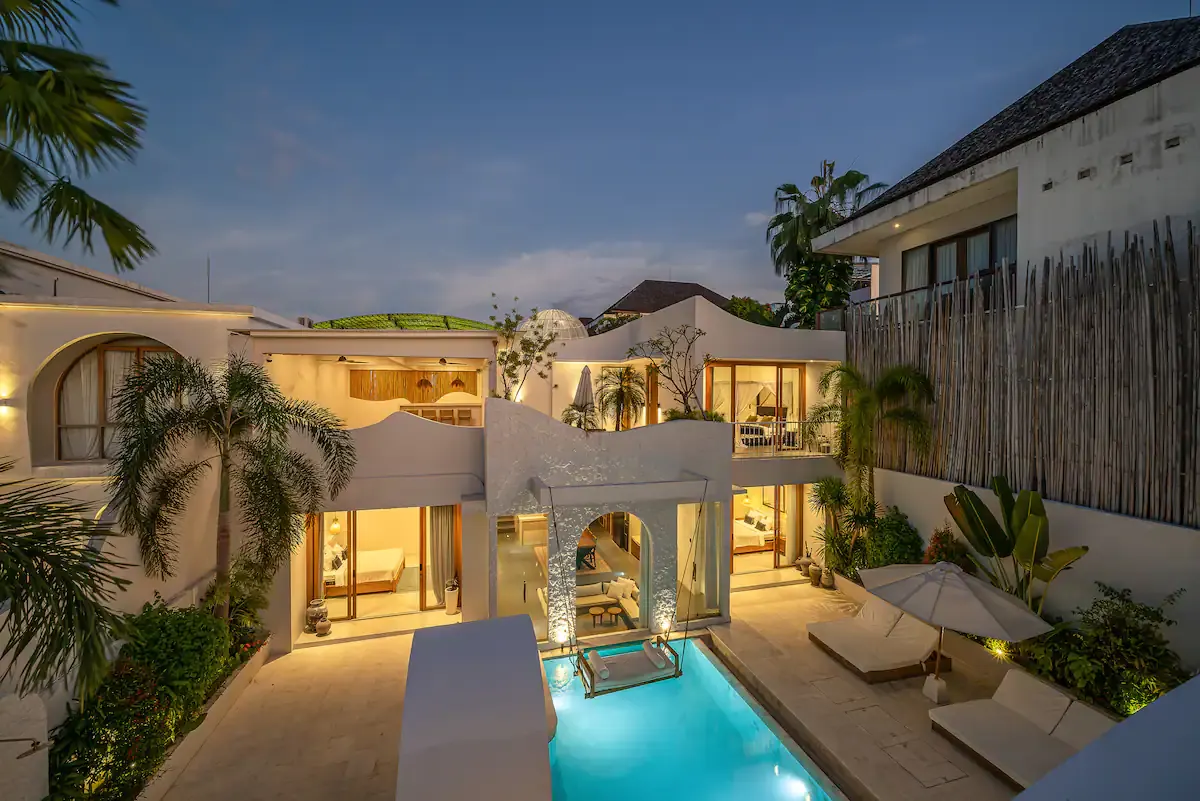 5 BR Mediterranean Rooftop Villa Canggu — 5BR Villa Rental in Canggu — image 4