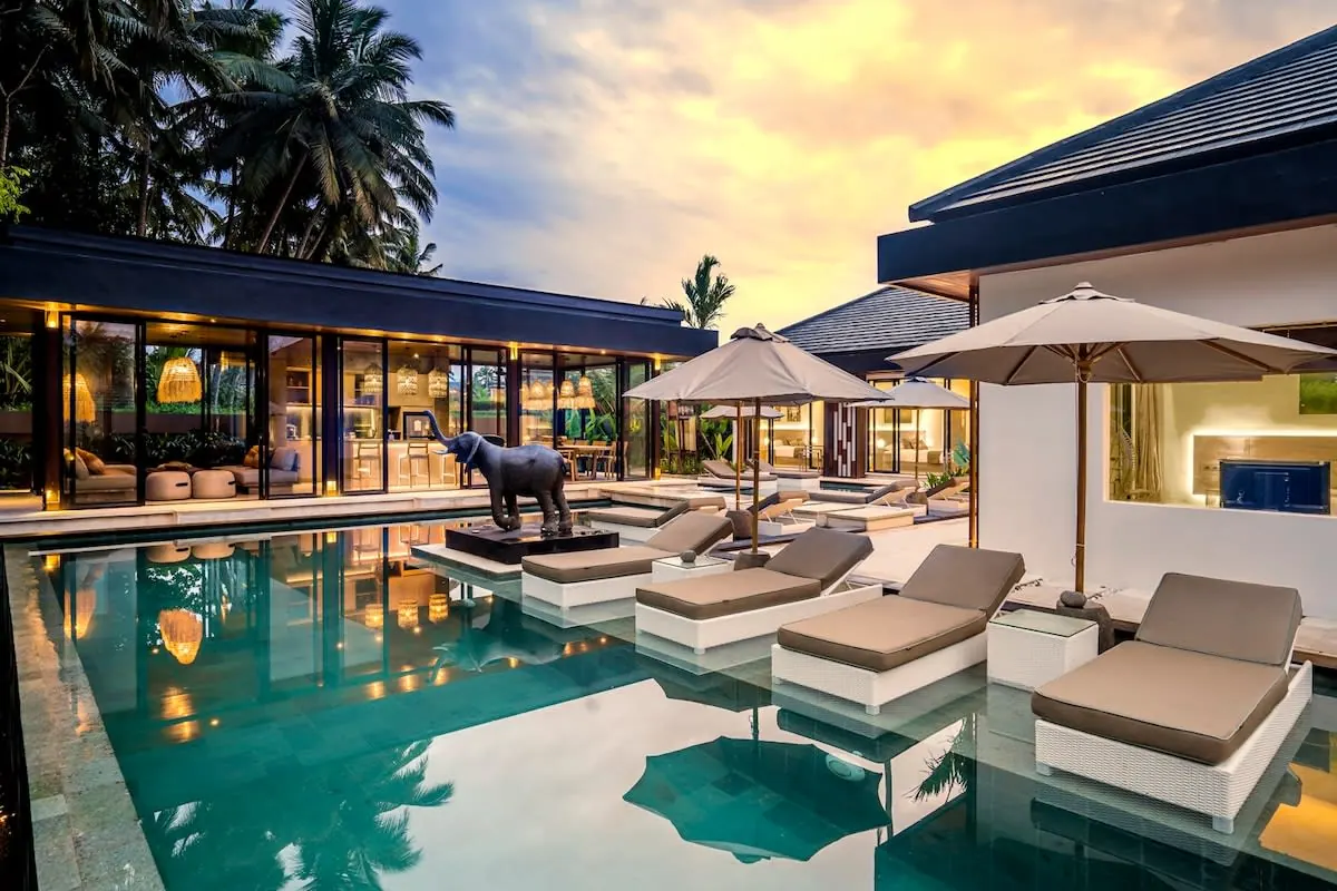 5 BR Tropical-Modern Jungle-View Villa Ubud — 5BR Villa Rental in Ubud