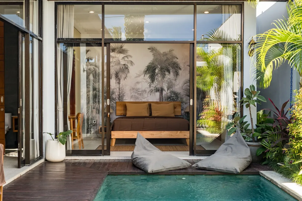 2 BR Courtyard Pool Villa Ubud — 2BR Villa Rental in Ubud — image 3