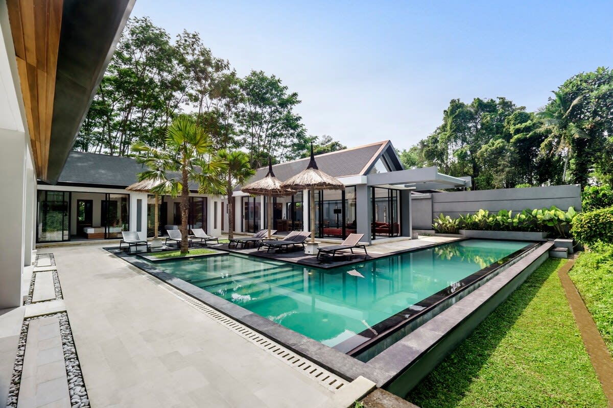 Villa Waterfall in Ubud