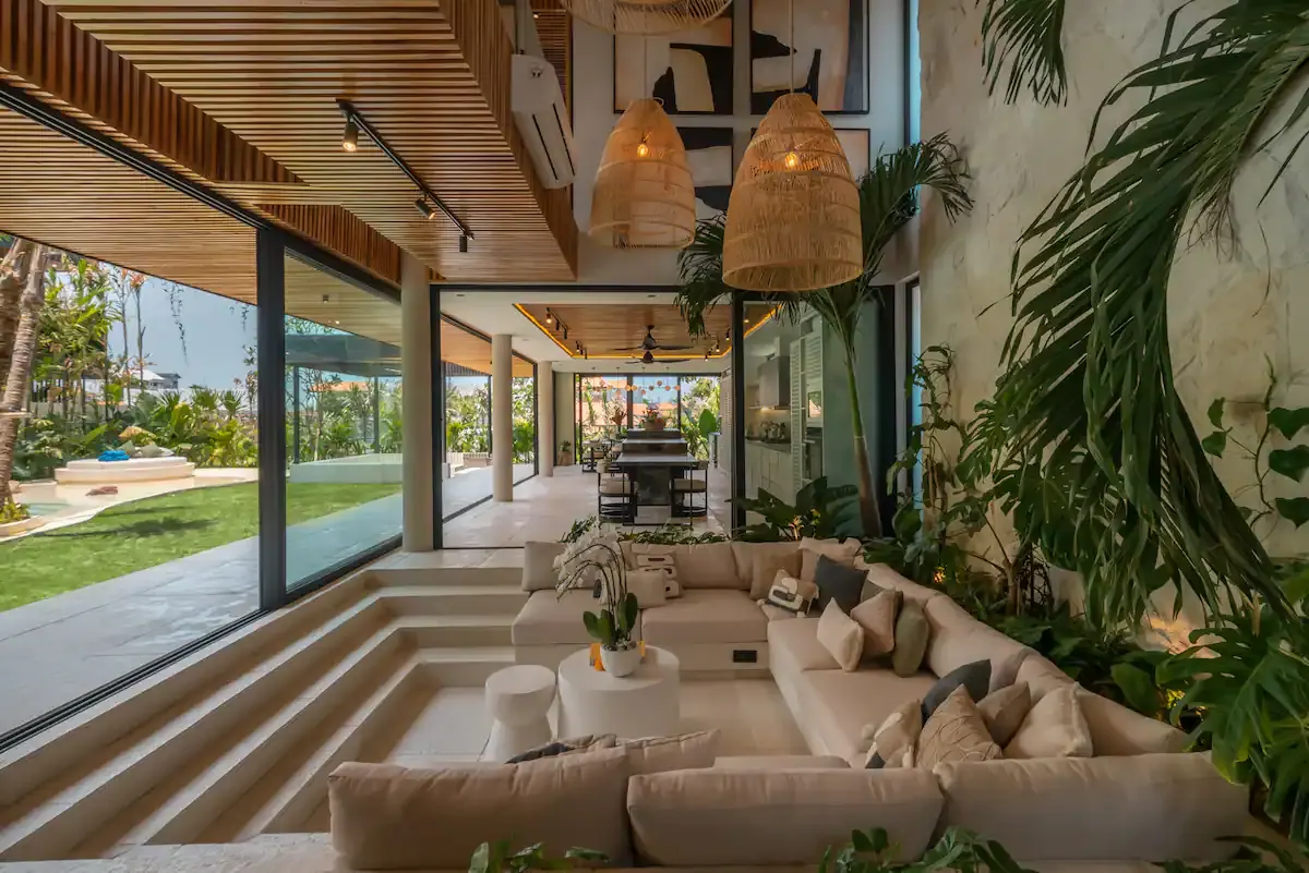 8 BR Tropical-Modern Cinema Estate Canggu — 8BR Estate Rental in Canggu — image 5
