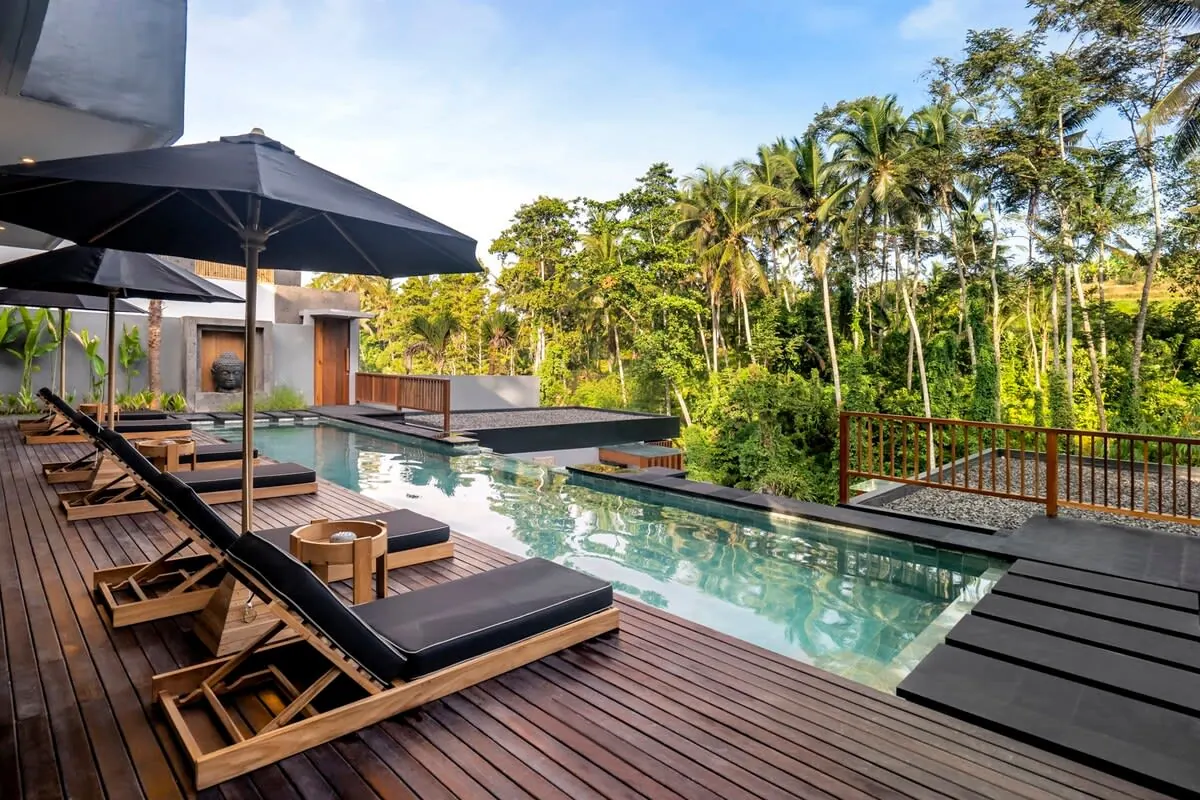 6 BR Jungle-View Tropical-Modern Villa Ubud — 6BR Villa Rental in Ubud — image 9