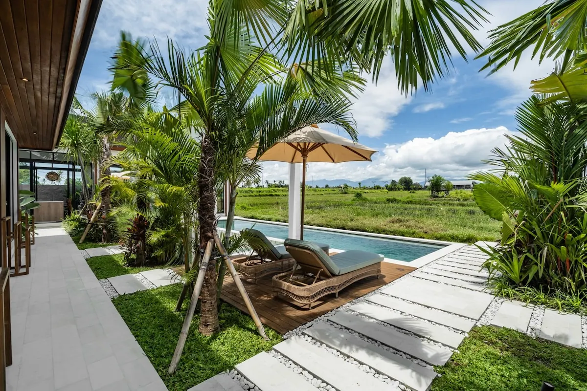 3 BR Rice-Field Designer Villa Ubud — 3BR Villa Rental in Ubud — image 15