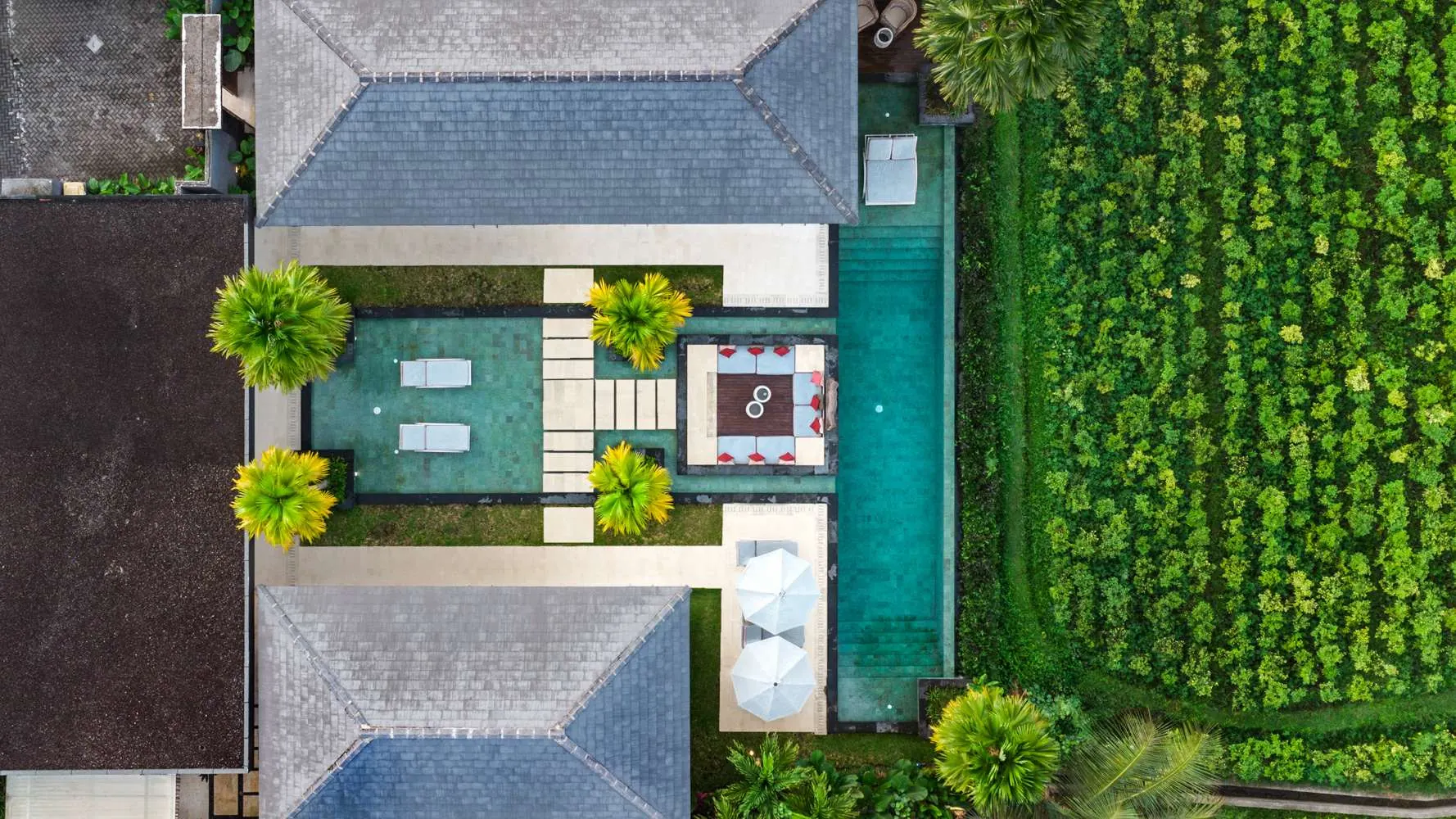 5 BR Rice-Field Courtyard Villa Ubud — 5BR Villa Rental in Ubud — image 10
