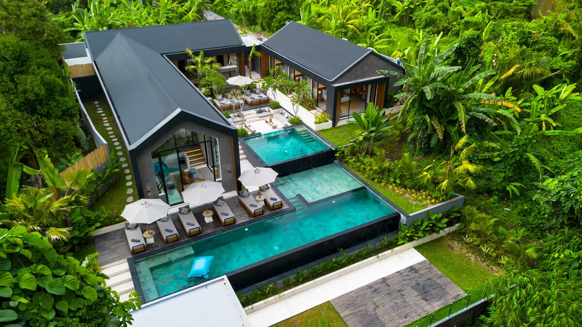 Jungle Villa Gyung · 6BR · Ubud — 6BR Villa Rental in Ubud