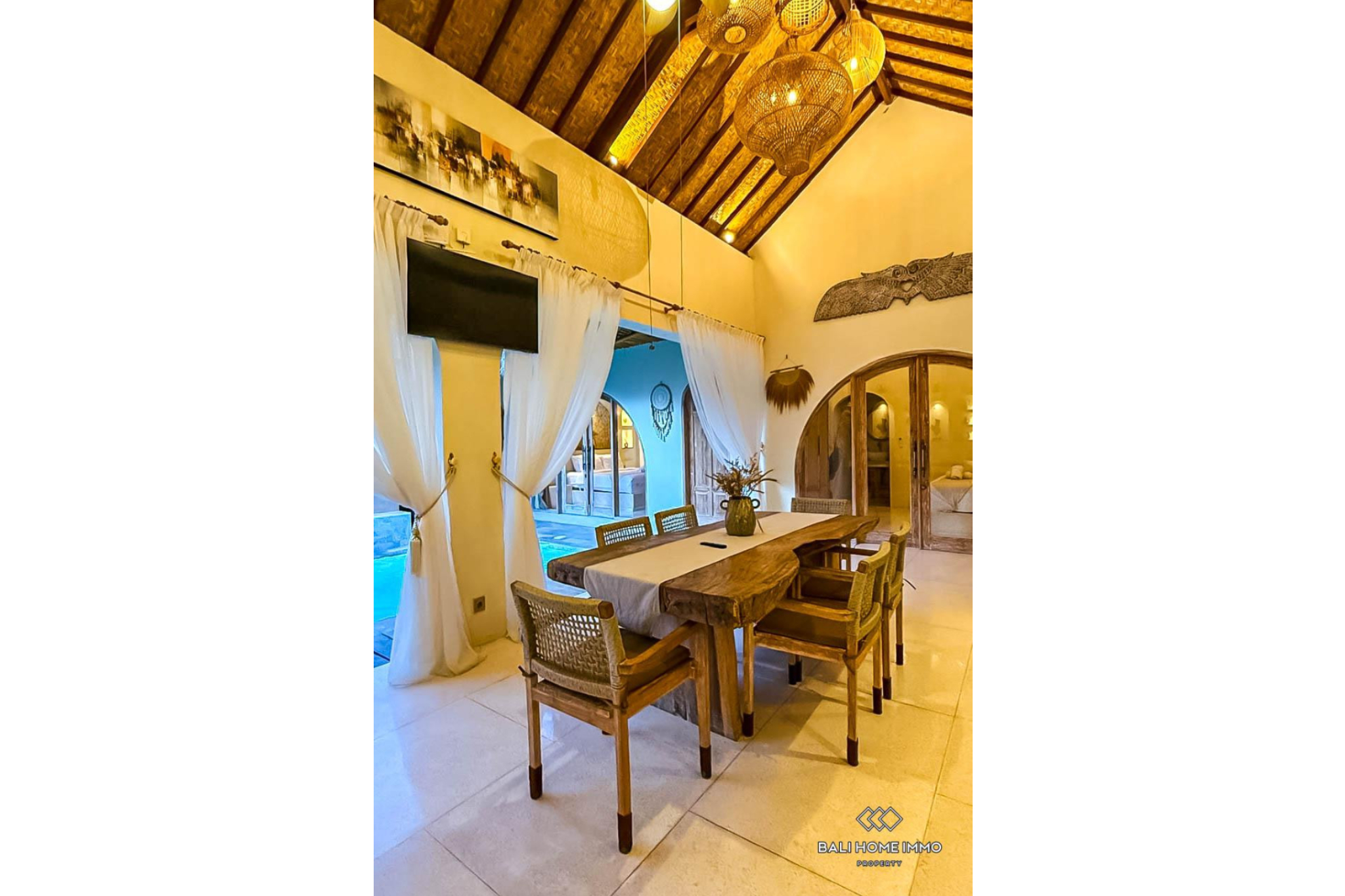 MEDITERRANEAN 3 BEDROOMS VILLA FOR MONTHLY RENTAL IN BALI - BALANGAN — image 4