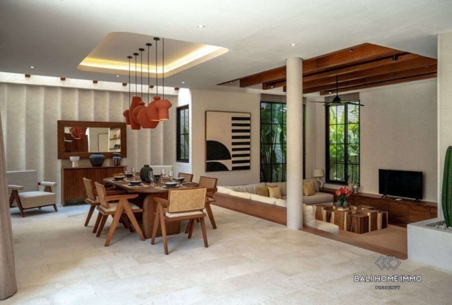 NEWLY BUILT 3 BEDROOM LUXURY VILLAS FOR RENT IN BALI CANGGU BERAWA — image 2