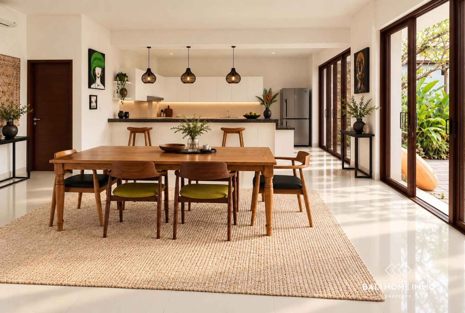 Newly Renovated 3 Bedroom Villa for Yearly Rental in Berawa — image 1