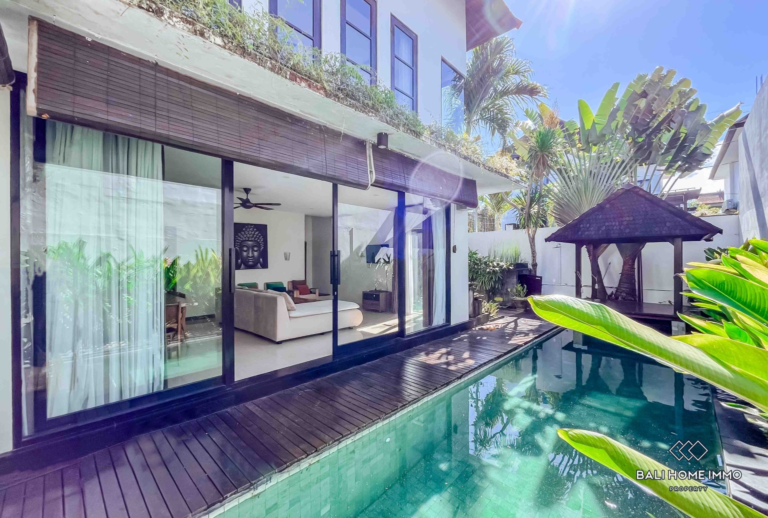 PEACEFUL 3 BEDROOMS VILLA FOR YEARLY AND MONTHLY RENTAL IN BALI - JIMBARAN — image 1