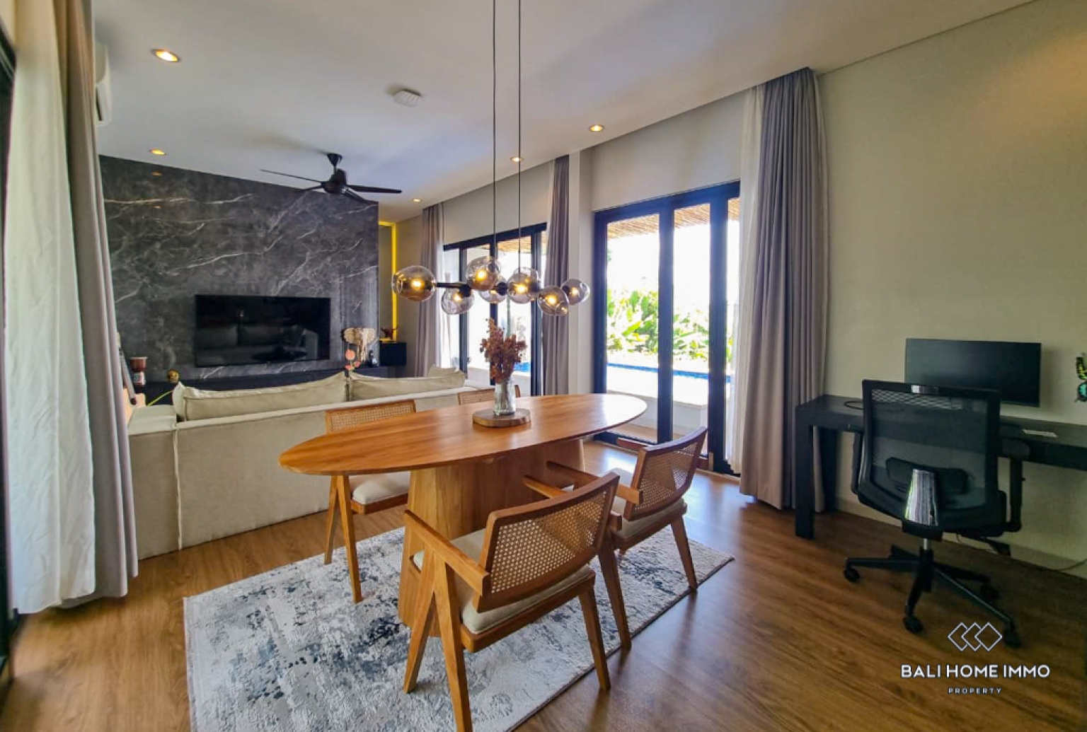 Ricefield View 1 Bedroom Villa for Yearly Rental in Bali Canggu Babakan — image 8